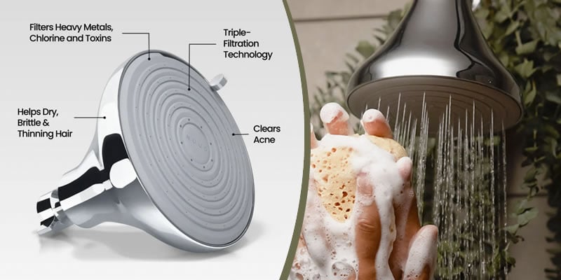 NUUD Filtered Showerhead