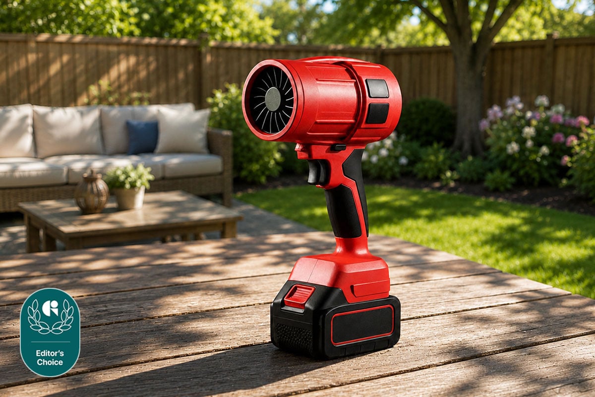 Clear Your Driveway, Garage, or Patio in Seconds Without Cords, Noise, Gas or Heavy Lifting