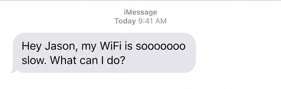 What can I do about my slow WiFi?