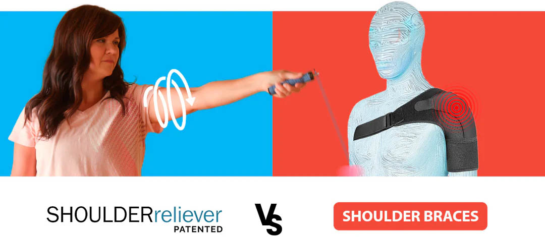 Shoulder Reliever vs. Shoulder Braces