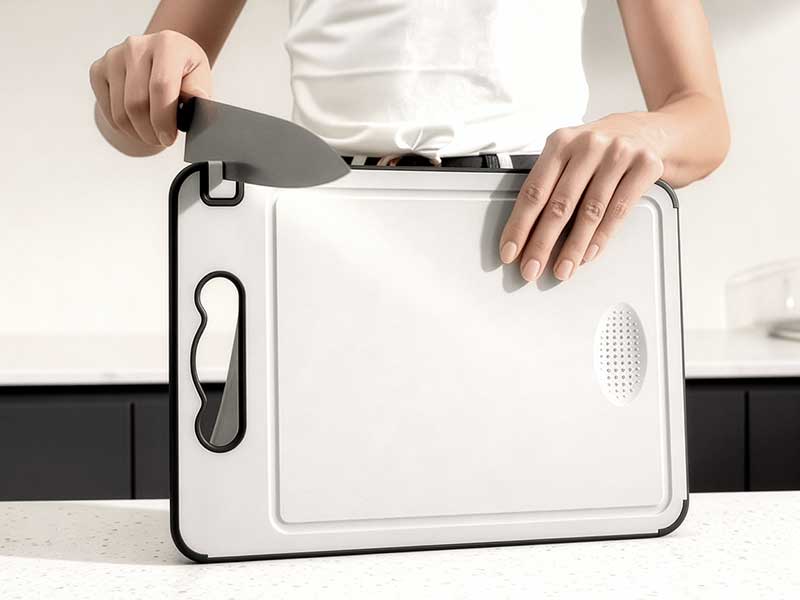 Built-in Knife Sharpener